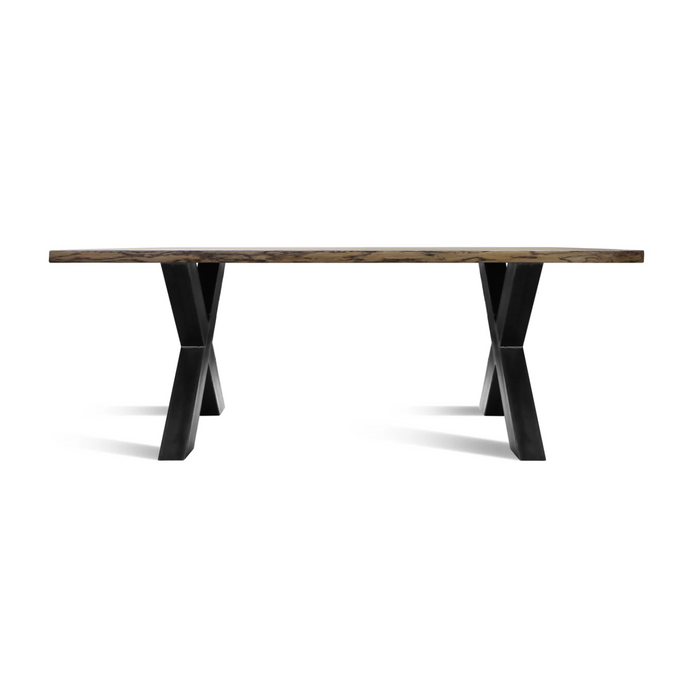 Maxima House Castle Line 2 Oak Wood Dining Table - Bed & Sofa Hub