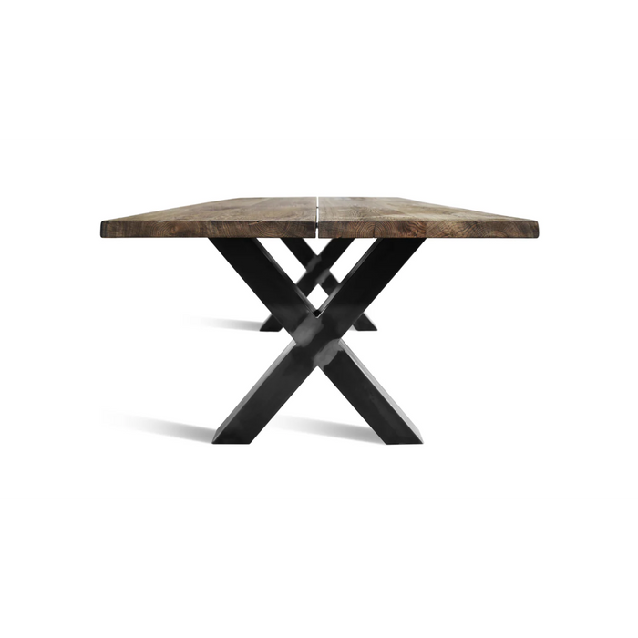 Maxima House Castle Line 2 Oak Wood Dining Table - Bed & Sofa Hub