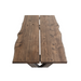 Maxima House Natural Line X Oak Wood Dining Table - Bed & Sofa Hub