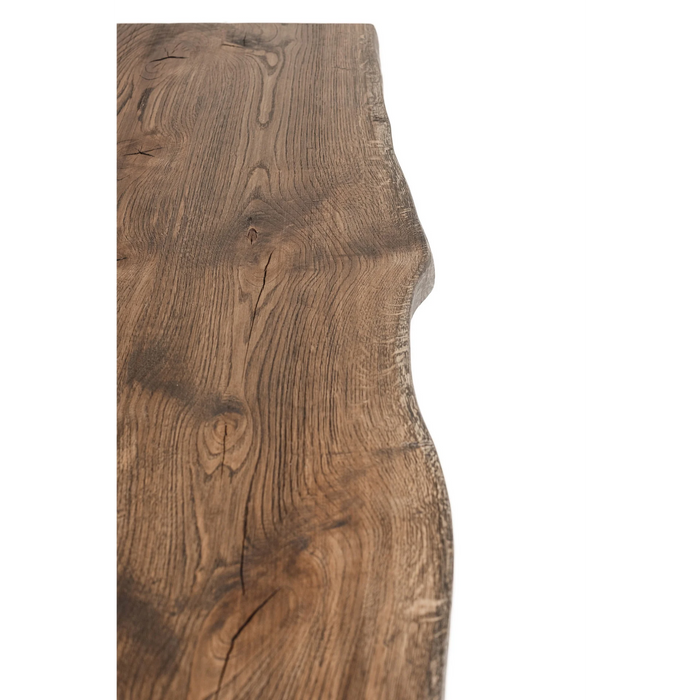 Maxima House Natural Line X Oak Wood Dining Table - Bed & Sofa Hub