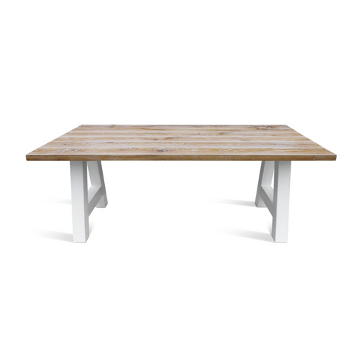 Maxima House Castle-A Oak Wood Dining Table - Bed & Sofa Hub