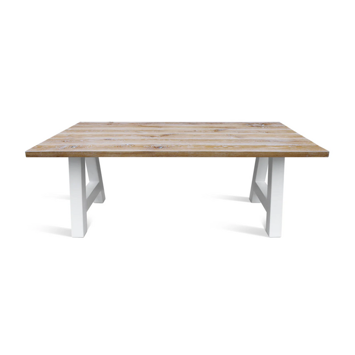 Maxima House Castle-A Oak Wood Dining Table - Bed & Sofa Hub