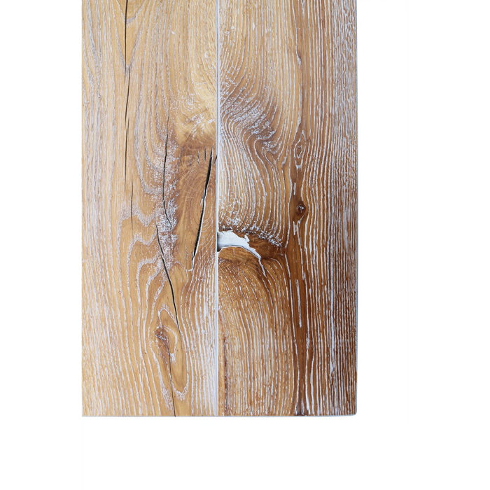 Maxima House Castle-A Oak Wood Dining Table - Bed & Sofa Hub