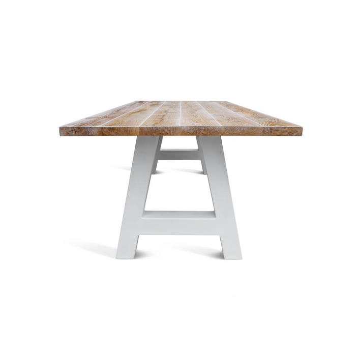 Maxima House Castle-A Oak Wood Dining Table - Bed & Sofa Hub