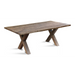 Maxima House Baum-X Oak Wood Dining Table - Bed & Sofa Hub
