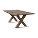 Maxima House Baum-X Oak Wood Dining Table - Bed & Sofa Hub