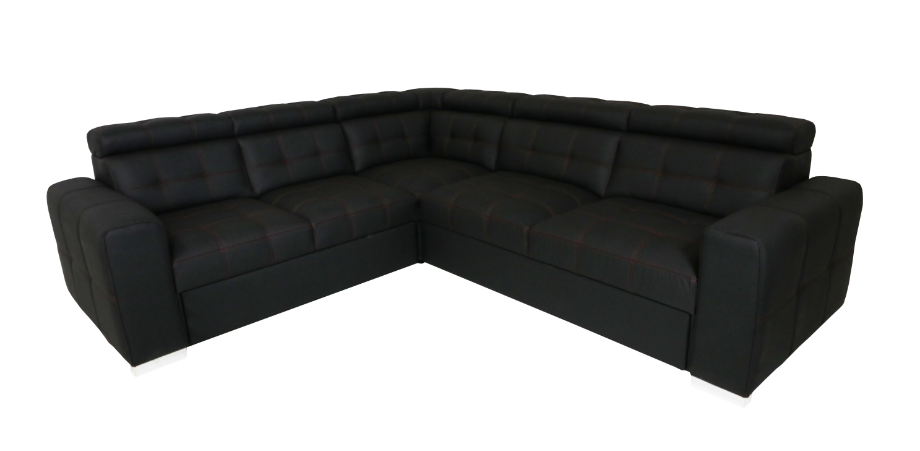 Maxima House Sleeper Sectional IRYS with storage and FULL size sleeper Dolm017 - Bed & Sofa Hub