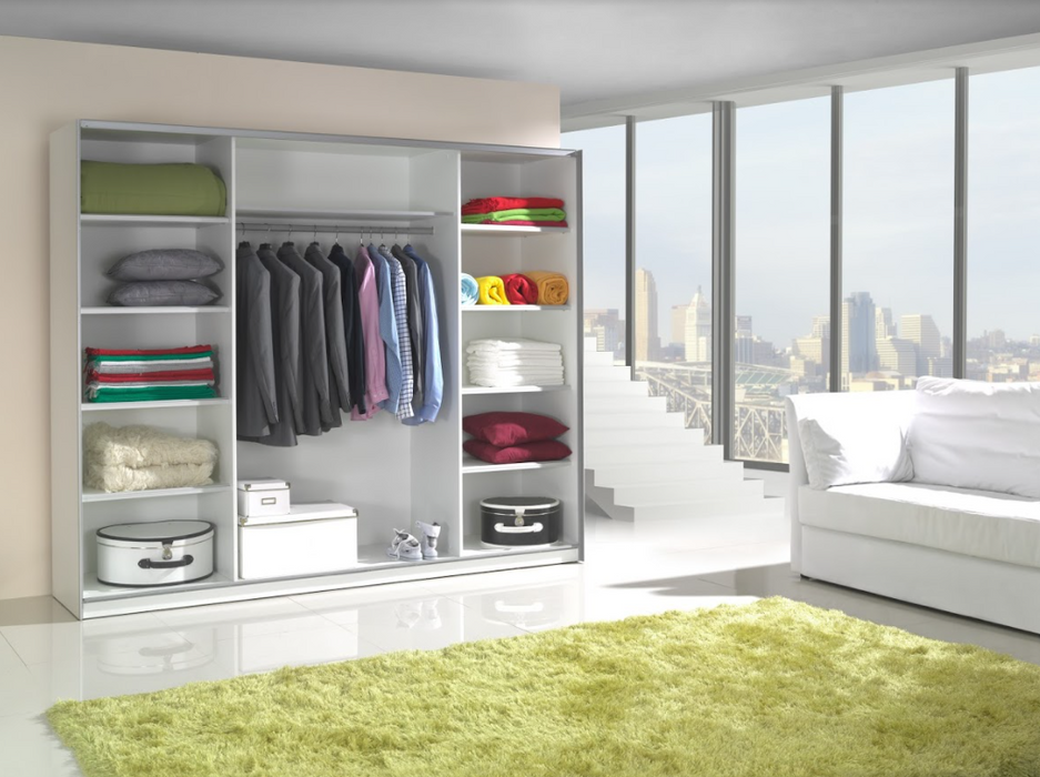 Maxima House DELUX Wardrobe MAR007 - Bed & Sofa Hub
