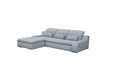 Maxima House Sectional Sleeper Sofa BAVERO with storage BEN051 - Bed & Sofa Hub