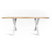 Maxima House Kidron-Lx Solid Wood Dining Table - Bed & Sofa Hub