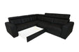 Maxima House Sleeper Sectional IRYS with storage and FULL size sleeper, Right Dolm018 - Bed & Sofa Hub