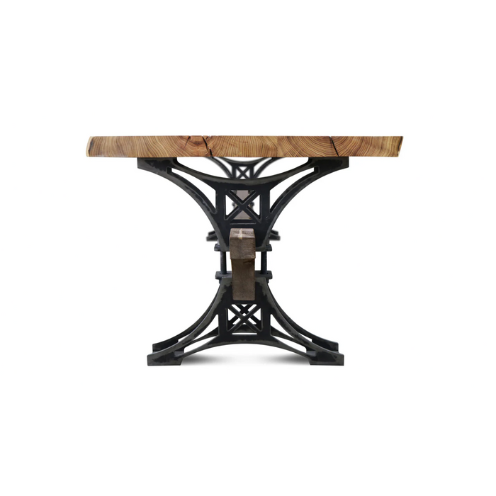 Maxima House Solid OAK wood dining Table - Bed & Sofa Hub