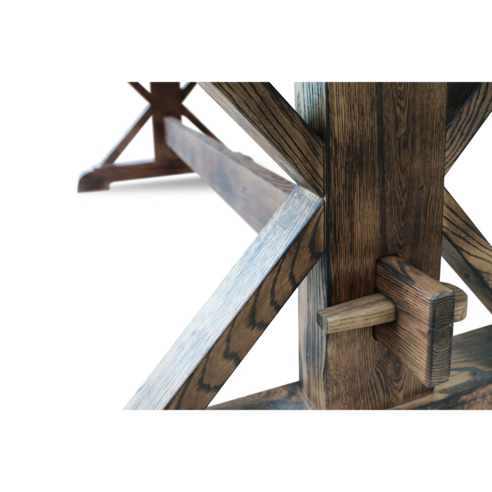 Maxima House Handmade Solid Wood Dining Table Taverna-1871 - Bed & Sofa Hub