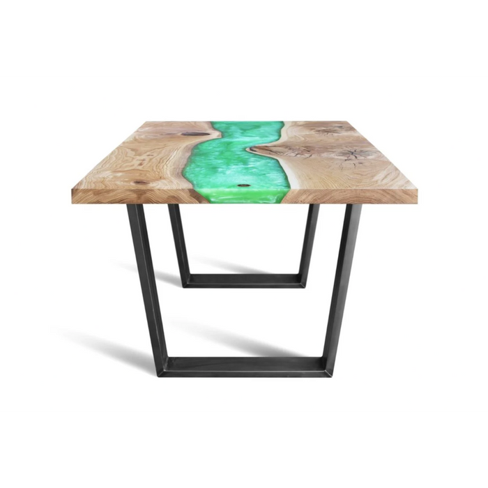 Maxima House BANUR-UN Solid Wood Dining Table - Bed & Sofa Hub