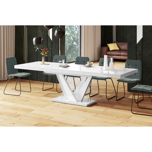 Maxima House Dining Table Chara Extendable for Up to 10 People - Bed & Sofa Hub