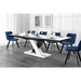 Maxima House Extendable Dining Table Xenna for Up to 10 People - Bed & Sofa Hub