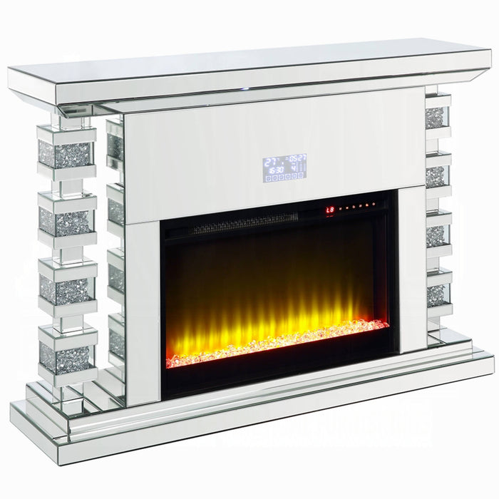 ACME Noralie Fireplace W/Bluetooth - Bed & Sofa Hub