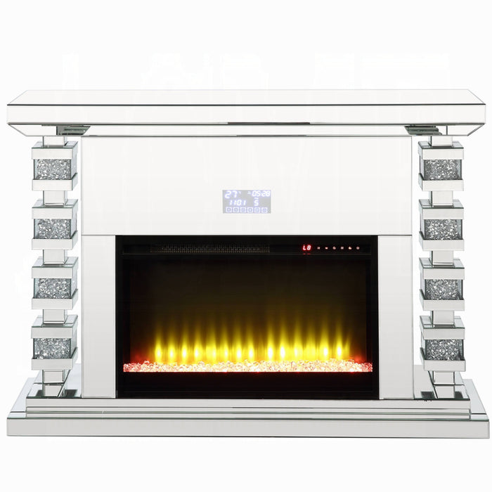 ACME Noralie Fireplace W/Bluetooth - Bed & Sofa Hub