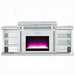ACME Noralie Fireplace W/Led & Bluetooth - Bed & Sofa Hub