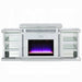 ACME Noralie Fireplace W/Led & Bluetooth - Bed & Sofa Hub