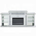 ACME Noralie Fireplace W/Led & Bluetooth - Bed & Sofa Hub