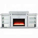 ACME Noralie Fireplace W/Led & Bluetooth - Bed & Sofa Hub