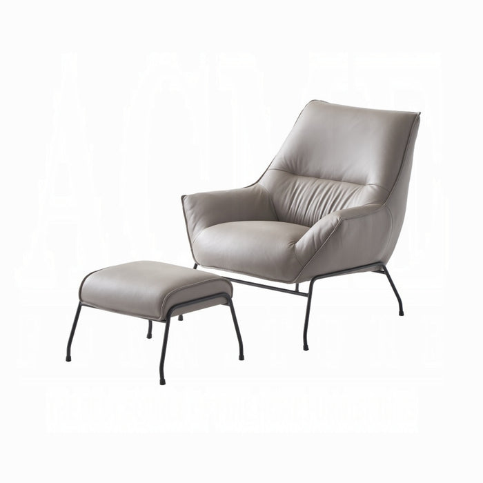 ACME Jabel Accent Chair & Ottoman