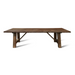 Maxima House Baum-1812 Oak Wood Dining Table - Bed & Sofa Hub