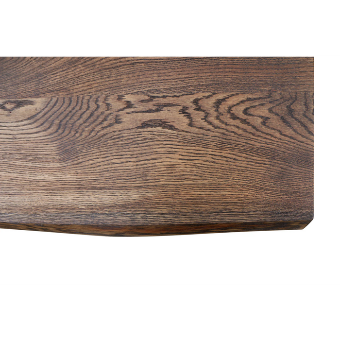 Maxima House Baum-1812 Oak Wood Dining Table - Bed & Sofa Hub