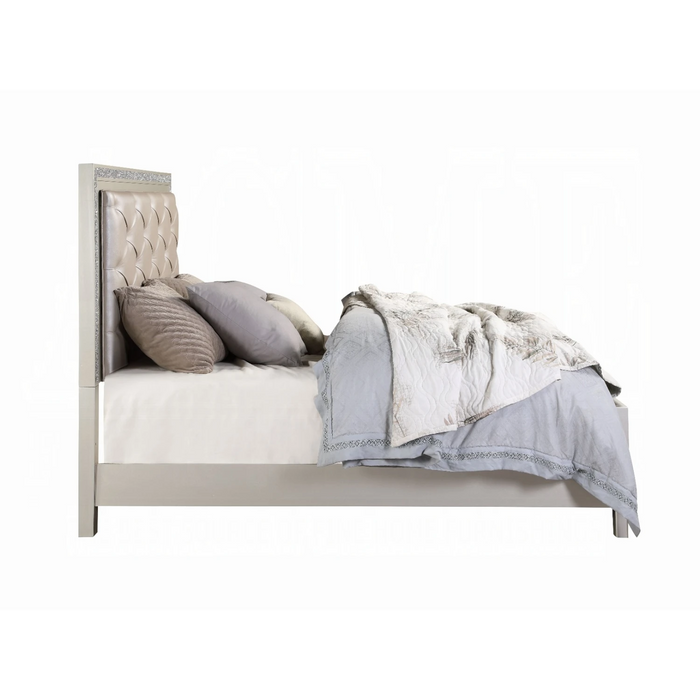 ACME Sliverfluff CK Bed W/Led - Bed & Sofa Hub