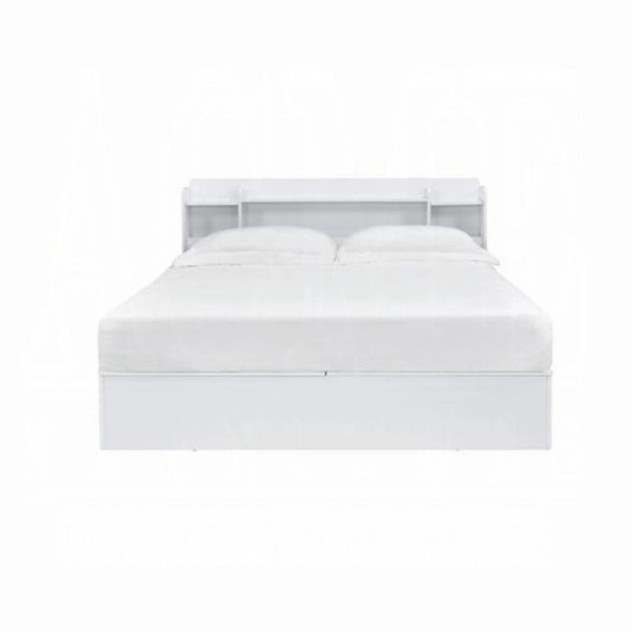 ACME Perse Queen Bed W/Storage - Bed & Sofa Hub