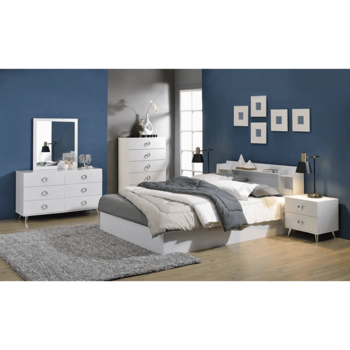 ACME Perse Queen Bed W/Storage - Bed & Sofa Hub