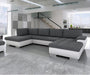 Maxima House Sectional TOKIO Maxi with FULL XL Sleeper and bedding storage WN0059 - Bed & Sofa Hub