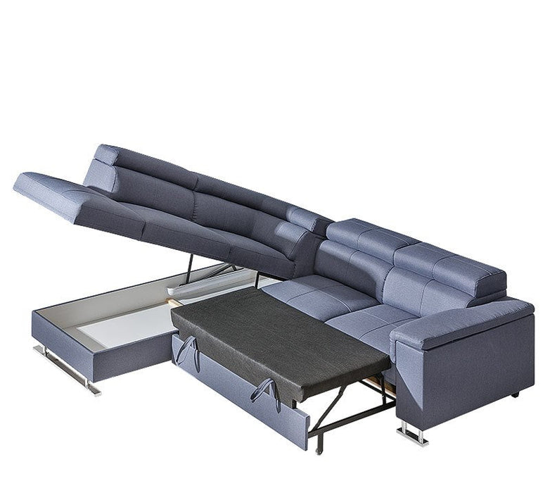 Maxima House NOBOS Sectional Sleeper Sofa DOL033 - Bed & Sofa Hub