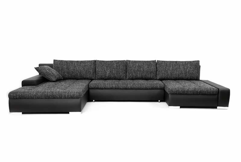 Maxima House LEANDRO Sectional Sleeper Sofa MIR029 - Bed & Sofa Hub