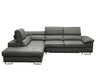 Maxima House COSTA Leather Sectional Sleeper Sofa, Right Corner BEN023 - Bed & Sofa Hub
