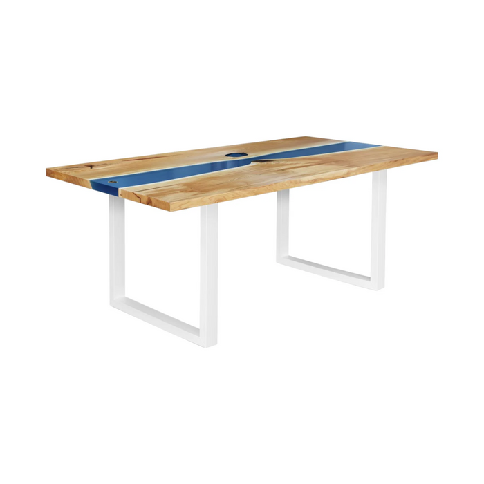 Maxima House Banur-Glu Solid Wood Dining Table - Bed & Sofa Hub