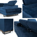Maxima House Sectional Sleeper Sofa with storage ANDREA MIR015 - Bed & Sofa Hub