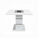 ACME Elizaveta Dining Table W/Pedestal Base - Bed & Sofa Hub
