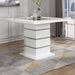 ACME Elizaveta Counter Height Table W/Pedestal Base - Bed & Sofa Hub