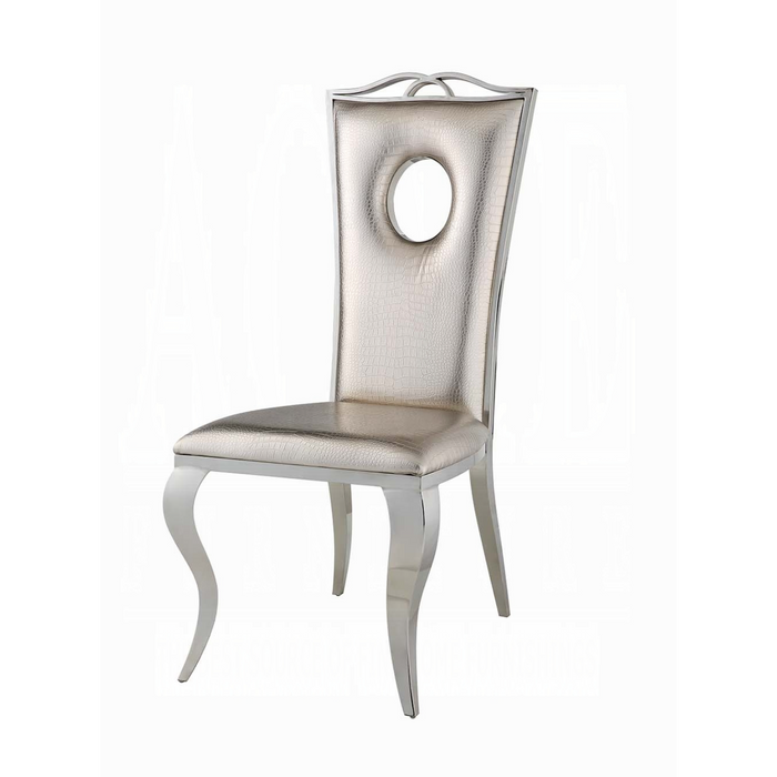 ACME Cyrene Side Chair (Set-2) - Bed & Sofa Hub