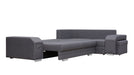 Maxima House Sectional FULL XL Sleeper Sofa MAGNUS S with storage MIR042 - Bed & Sofa Hub