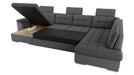 Maxima House Sectional Sleeper Sofa LINDA with storage MIR010L - Bed & Sofa Hub