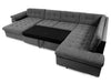 Maxima House LEONARDO BIS Sectional Sleeper Sofa MIR013 - Bed & Sofa Hub
