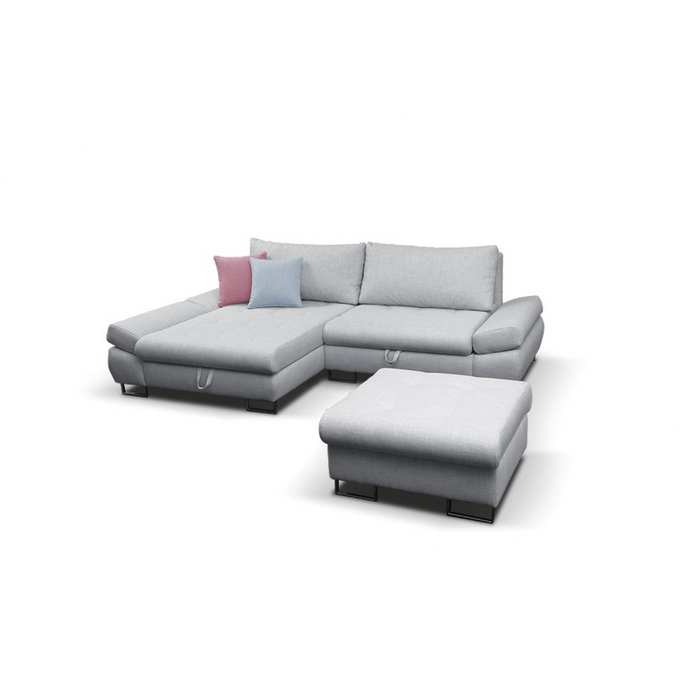 Maxima House GREY Sectional Sleeper Sofa - Bed & Sofa Hub