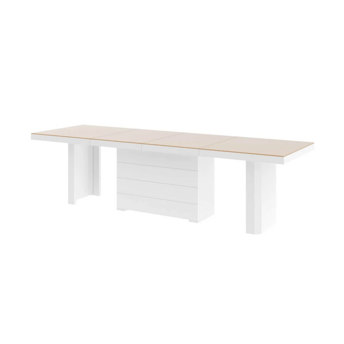 Maxima House Dining/ Conference Room Table Kolos with 4 Extension, for Up to 20 People - Bed & Sofa Hub