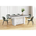 Maxima House Dining Table with 6 Extensions Losok Max for Up to 20 People - Bed & Sofa Hub