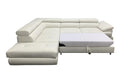 Maxima House LUTON Leather Sectional Sleeper Sofa BEN030 - Bed & Sofa Hub