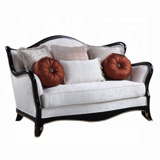 ACME Nurmive Loveseat W/6 Pillows - Bed & Sofa Hub