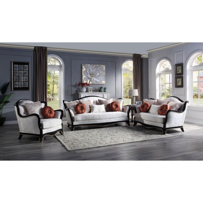 ACME Nurmive Loveseat W/6 Pillows - Bed & Sofa Hub